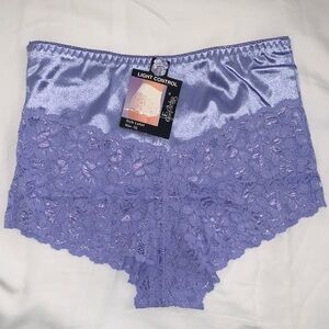 eva cervantes high rise lace brief